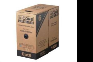 Cat6 UTP Solid Outdoor PE Cable - Black
