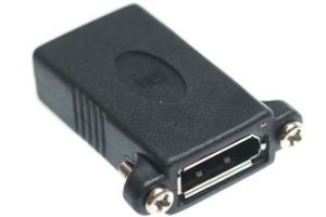 Panel Mount DisplayPort Female to DisplayPort Female Coupler