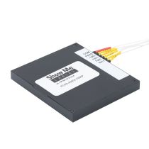 Passive CWDM, Ruggedized Field Cassette Demux, 4 Ch 20nm spacing, Start ch 1550nm, 1m 900um leads, Pass Port