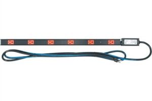 PDT Series 6 Outlet 15A Power Strip, Surge Protected