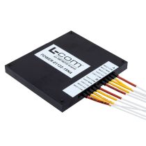 Passive DWDM, OSP Ring OADM, 1 Channel, 100 GHz spacing, Ch22, Monitor (1%), 900um 1m fiber, no connector