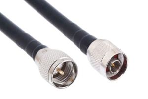 Pasternack PE3280LF - N Male to Mini UHF Male - RG223