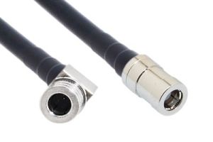 Pasternack PE33143LF - SMB Male to SMB Male Right Angle - RG188