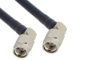 Pasternack PE36570LF - SSMA Male Right Angle to SSMA Male Right Angle - RG174