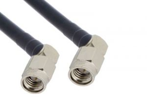 Pasternack PE36572LF - SSMA Male Right Angle to SSMA Male Right Angle - RG178