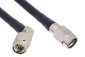 Pasternack PE36573LF - SSMA Male to SSMA Male Right Angle - RG316