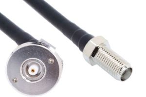 Pasternack PE37841 - SMA Female to NMO Mount Connector - RG58