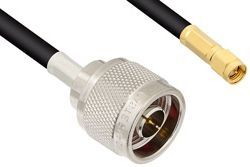 Pasternack PE3C0044 - SMA Male to N Male - Times Microwave LMR-240