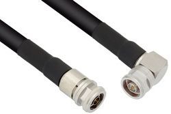 Pasternack PE3C0050 - N Male to N Male Right Angle - Times Microwave LMR-600