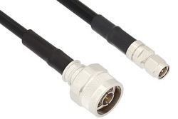 Pasternack PE3C0102 - SMA Male to N Male Cable - Times Microwave LMR-240