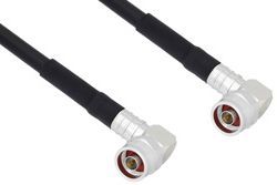 Pasternack PE3C0107 - N Male Right Angle to N Male Right Angle Cable Using LMR-400
