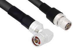 Pasternack PE3C0111 - N Male to N Male Right Angle - Times Microwave LMR-600