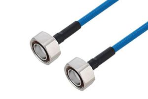 Pasternack Plenum 7/16 DIN Male to 7/16 DIN Male Low PIM Cable Using SPP-250-LLPL Coax Using Times Microwave Parts