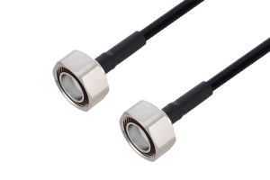 Pasternack Outdoor Rated 7/16 DIN Male to 7/16 DIN Male Low PIM Cable Using SPO-250 Coax Using Times Microwave Parts