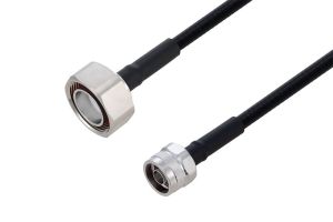 Pasternack Outdoor Rated 7/16 DIN Male to N Male Low PIM Cable Using SPO-250 Coax Using Times Microwave Parts