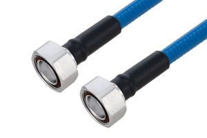 Pasternack Plenum 7/16 DIN Male to 7/16 DIN Male Low PIM Cable Using SPP-500-LLPL Coax Using Times Microwave Parts