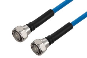 Pasternack Plenum 4.3-10 Male to 7/16 DIN Female Low PIM Cable Using SPP-375-LLPL Coax Using Times Microwave Parts