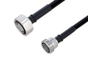 Pasternack Outdoor Rated 7/16 DIN Male to 7/16 DIN Female Low PIM Cable Using SPO-375 Coax Using Times Microwave Parts
