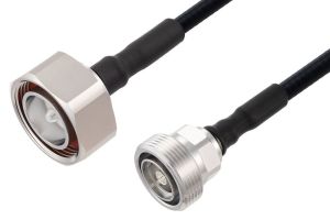 Pasternack 7/16 DIN Male to 7/16 DIN Female Cable Using SPO-250 Coax
