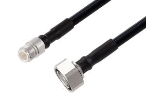 Pasternack Outdoor Rated 7/16 DIN Male to N Female Cable Using SPO-375 Coax Using Times Microwave Parts