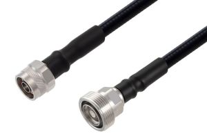Pasternack Outdoor Rated 7/16 DIN Female to N Male Cable Using SPO-375 Coax Using Times Microwave Parts