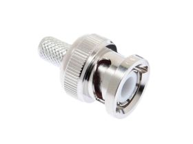 Pasternack PE4018- BNC Male Crimp Connector - RG59 & RG62 PVC