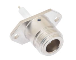 Pasternack PE44079 - N Female Solder Connector 2 Hole Flange - 1 IN Hole