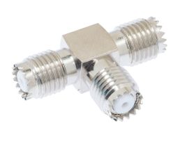 Pasternack PE9066 - Mini-UHF Female Tee Body Adapter