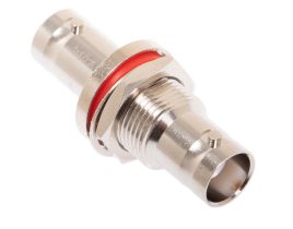 Pasternack PE9093- Bulkhead Mount Hermetically Sealed BNC Female to BNC Female Adapter