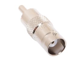 Pasternack PE9158- 50 Ohm BNC Female to 75 Ohm RCA Plug Adapter