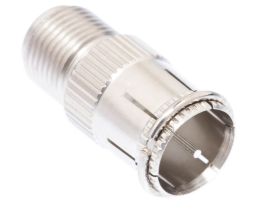 Pasternack PE9160- Push-On 75 Ohm F Male to 75 Ohm F Female Adapter