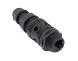 Platinum Tools™ 741C Waterproof RJ45 Bulkhead Coupler