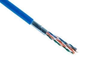 Cat5e Shielded Solid Plenum Cable