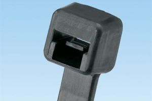 7.4 Inch - 50lb - Panduit Pan-Ty Strong Cable Tie - Black - 1000 Per Pack
