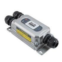 ShowMeCables PoE Injector, Metal Industrial Outdoor IP67, Gigabit, 802.3at+ 802.3af, 1-Port, 30W, 54V, End-span