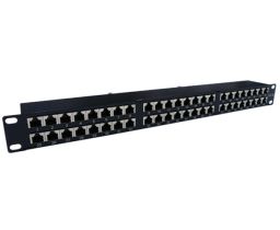 Cat6A Shielded Patch Panel - Ultra High Density - 48 Port
