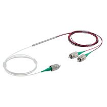 L-Com Passive PM FBT Coupler, 1x2, 50:50 1550nm, 1M 900um loose tube, FC/APC, narrow key