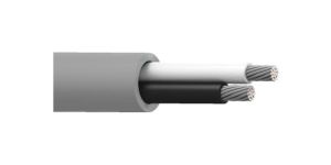 Belden B8442MN - Stranded - 22 AWG - 2 Conductor - PVC - 300V - Space Maker Audio Cable - Gray