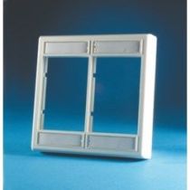 Ortronics Series II Wall Plate - Double Gang - Standard Profile