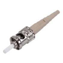 Corning Fiber Connector -  ST, Multimode (OM1) - Single Pack - Metal Housing - Beige Boot