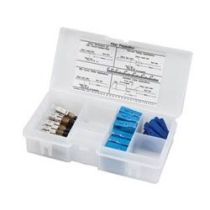 Corning Unicam High-Performance Connector -  SC, Singlemode (OS2) - 25 In Organizer Pack - Blue Housing - Blue Boot