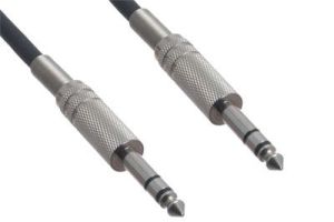 Pro-Audio 1/4 IN Stereo Cable - Male to Male