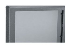PVFD Series Vented Plexi Front Door for 44 RU Racks - Includes Lock