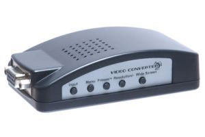 RCA and S-Video to VGA Converter Box