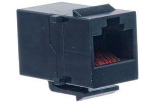 RJ45 Keystone Coupler - Black