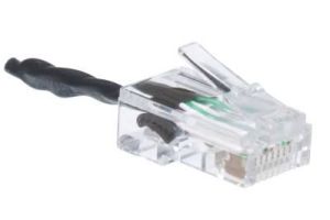 RJ45 Male Loopback Adapter - Pinned 1-3, 2-6