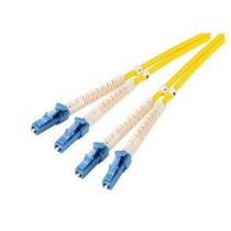 L-com Bend Insensitive Fiber Cable - Flex Boot - Singlemode OS1 9/125 - LC/LC
