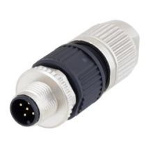 ShowMeCables M12 5-Pin A-code Male Field Termination Connector, Compatible with 22AWG to 20AWG solid conductors