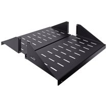ShowMeCables 2U Center Weighted Vented Server Shelf