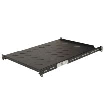 ShowMeCables 4 Post Sliding Shelf, Adj. Mounts, 650mm (25.59) Depth